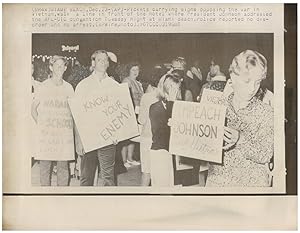 Miami, manifestation contre la guerre au Vietnam, 1967