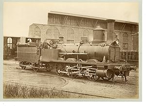 Locomotive OUEST 030 avec tender no. 973