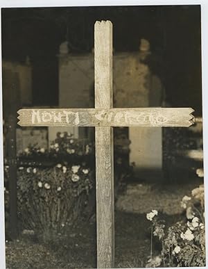 Caso Monti, la croce Monti del cimetero di Todene