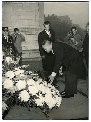 Le roi du Laos, Sisavang Vong, à Paris