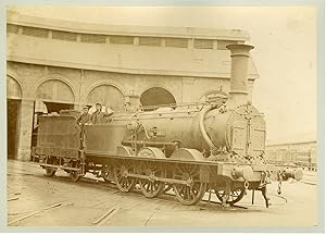 Locomotive OUEST 030 avec tender no. 636 LA ROCHEGUYON