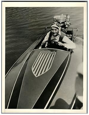 U.S.A., Loretta Turnbull, World Champion Feminin Speedboat