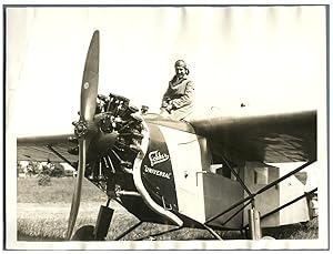 U.S.A., Roosevelt Field, Bert Acosta, famous aviator