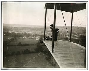 Feast in Mid-Air. Graham white five seater Airplane