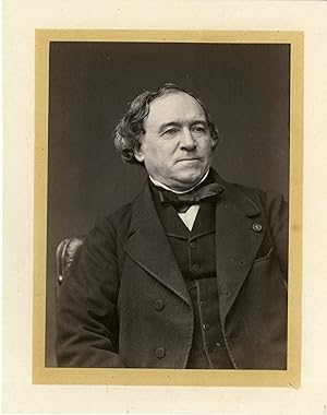 Pierre Petit, Conseil Municipal de Paris. J.B. Dumas, Sénateur Président