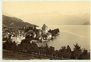 Suisse, Oberhofen, Lac de Thoune