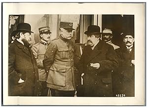 WWI, Italia, Mr. Briand, Gal. Sarrail and Mr. Albert Thomas