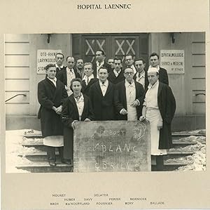 France, L'Album de l'Internat 1945, Hôpital Laennec