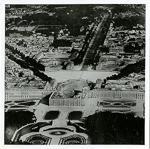 France, Vue aérienne du Château de Versailles