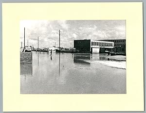 Sénégal, Saint Louis, Quartiers populaires sinistrés pendant la crue (hivernage 1969)