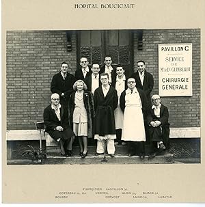 France, L'Album de l'Internat 1945, Hôpital Boucicaut