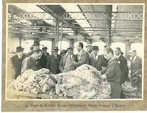 Le triage de la laine, Anciens Etablissement Amédée Prouvost, à Roubaix