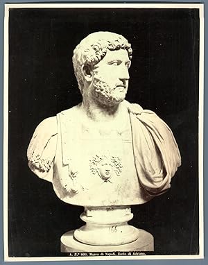 Italie, Museo di Napoli, Busto di Adriano