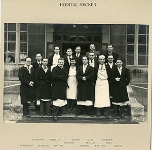 France, L'Album de l'Internat 1945, Hôpital Necker