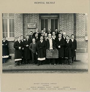 France, L'Album de l'Internat 1945, Hôpital Bichat