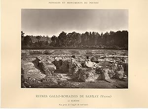Robuchon, France, Ruines Gallo-Romaines de Sanxay (Vienne), Le Balnéaire