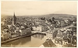 Frith's Series, Switzerland, Zürich from the Cathedral