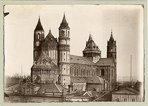 Germany, Worms Cathedral in 1868