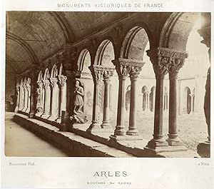 Mieusement, Monuments Historiques de France. Arles. Le Cloître de St Trophime