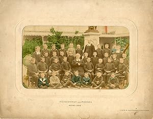 France, Reims 1893, Pensionnat des Frères