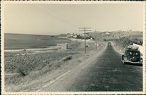 Espagne, Andalousie, Route de campagne, ca.1952, Vintage silver print