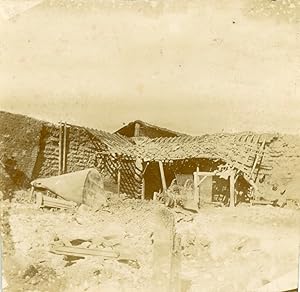 Nicaragua, Ruines suite à l'explosion d'une caserne, ca.1899, Vintage citrate print
