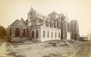 France, Cathédrale Saint-Samson de Dol-de-Bretagne, le chevet, ca.1880