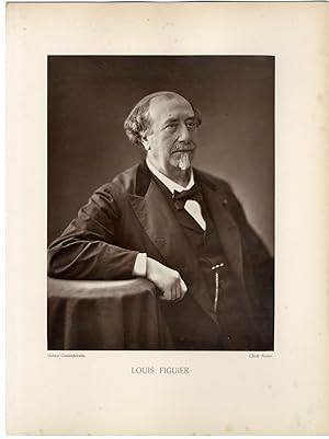 Galerie Contemporaine, Louis Figuier (1819 - 1894), est un écrivain et vulgarisateur scientifique...