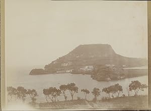 Italie, Baia, Cap Misera, 1898, Vintage citrate print