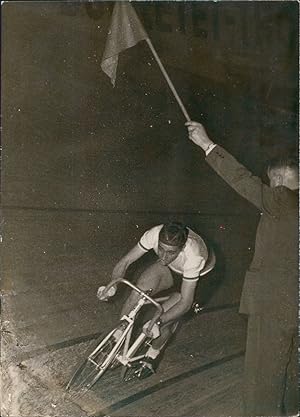 Cyclisme, Roger Rivière, 1958, Vintage silver print