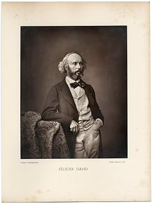 Galerie Contemporaine, Félicien David (1810 - 1876), est un compositeur français