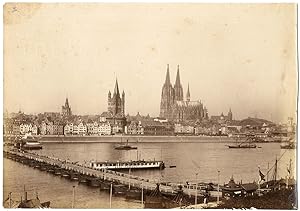 Allemagne, Cologne, Köln, vue sur la cathédrale