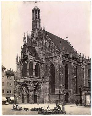 Allemagne, Nuremberg, Nürnberg, église Notre-Dame, frauenkirche