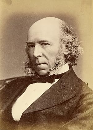 Herbert Spencer, philosophe anglais, circa 1880