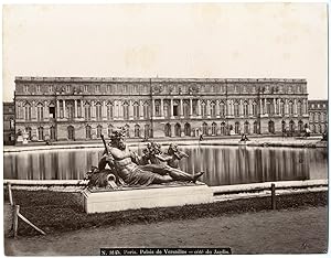France, Versailles, le château, côté du jardin