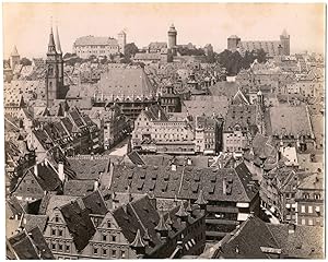 Allemagne, Nuremberg, Nürnberg, vue panoramique de la cité