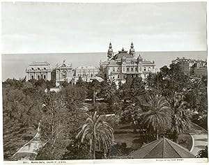 Monaco, Monte-Carlo, casino et jardins