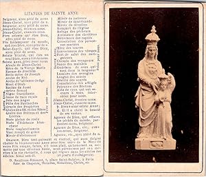 Statue, sculpture de Sainte Anne ou de La Vierge et l'Enfant Jésus