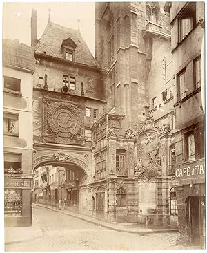 France, Rouen, la vieille horloge