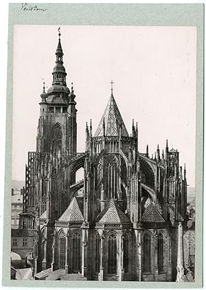 Tchécoslovaquie, Prague, la cathédrale Saint-Guy