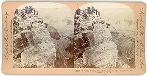 Stereo, Keystone View Company, B. L. Singley, O Neills Point, Grand Canyon of the Colorado, Arizo...