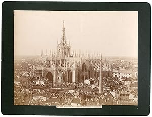 Italie, Milan, Milano, panorama dal campanile della chiesa di San Carlo