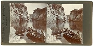 Stereo, H. Hands & Son's, Stereoscopic Series, Inde, The Marble Rocks