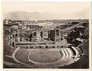 Italia, Pompei, Interno del Teatro Tragico