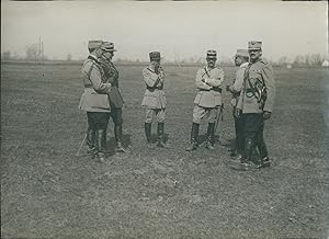 Première guerre mondiale, Front roumain, officiers français