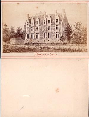 France, Châteaux de la Loire, Château de Plessis-lèz-Tours près de Tours, circa 1870