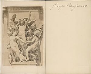 France, Paris, Opéra, La Danse, Groupe sculpté de Carpeaux, circa 1870