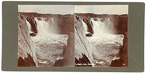Stereo, H. Hands & Son's, Stereoscopic Series, Inde, Jubbulpore, The Water falls
