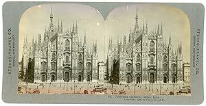 Stereo, Stereo Travel Co., Celebrated Cathedral, Milan, Italy