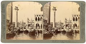 Stereo, Underwood & Underwood Publishers, The Lion of Venice, Italy